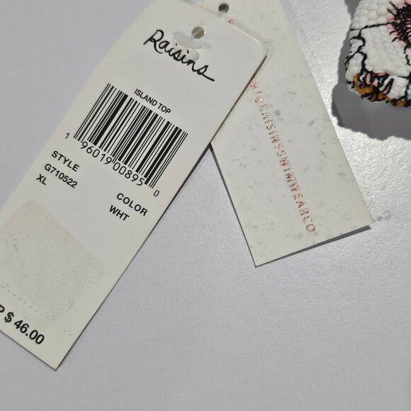 Raisins Textured Island Bikini Top - Picture 6 of 7